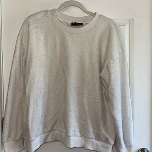 Womans  White Sweater